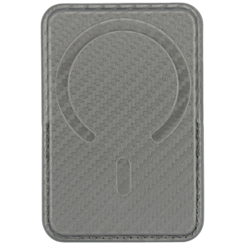 Cartera MagSafe BMW M Carbon Metal Logos, antracita