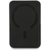 Cartera MagSafe BMW Carbon Metal Logos, negra