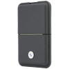 Cartera MagSafe BMW Carbon Metal Logos, antracita