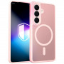 Funda magnética 3MK Misty MagCase para Samsung Galaxy S26+, rosa