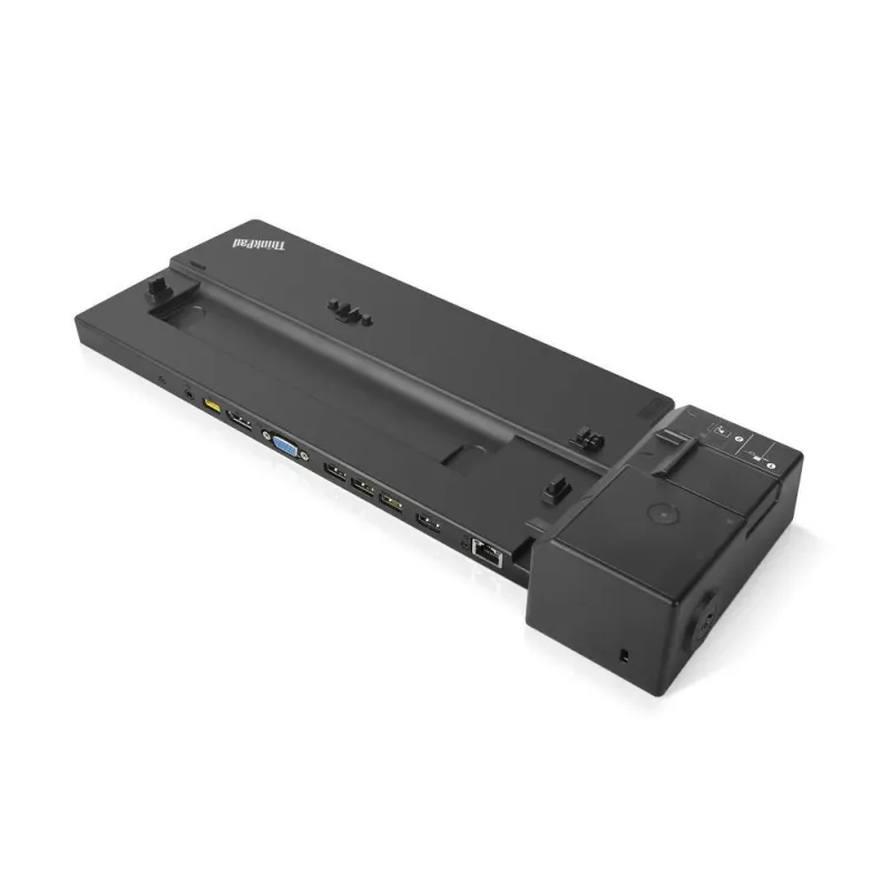 Estación de acoplamiento básica Lenovo ThinkPad, 10/100/1000 Mbit/s, negra, con bloqueo Kensington, 40AG0090SA
