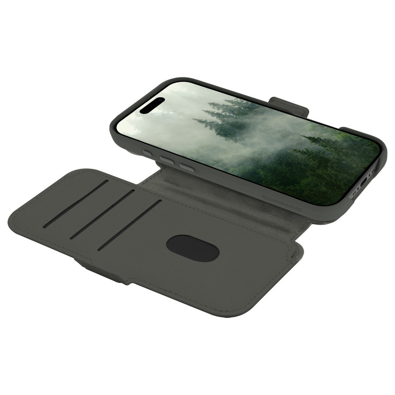 Funda abatible MagSafe dbramante1928 Lynge, Forest Shadow, para Apple iPhone Air (LM66ICGR6686)