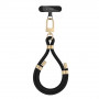 Correa de muñeca de cuerda Tech-Protect C4S, negro/dorado