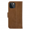 Funda de volteo dbramante1928 Copenhagen Slim, piel granulada, color tostado, para Apple iPhone 13 mini (CS54GT001324)