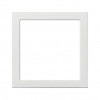 Marco adaptador Gira 0289112 para System 55, Gira Flächenschalter, blanco puro