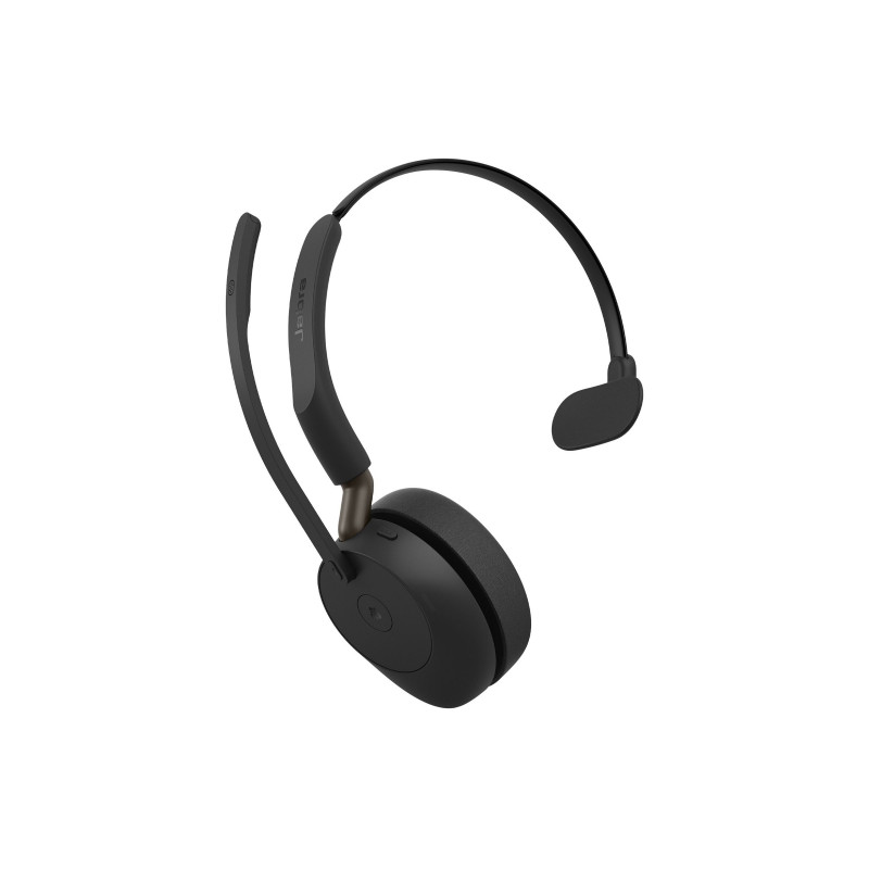 Auriculares Jabra Evolve3 65 Mono LINK 390a MS con base de carga, Bluetooth, on-ear