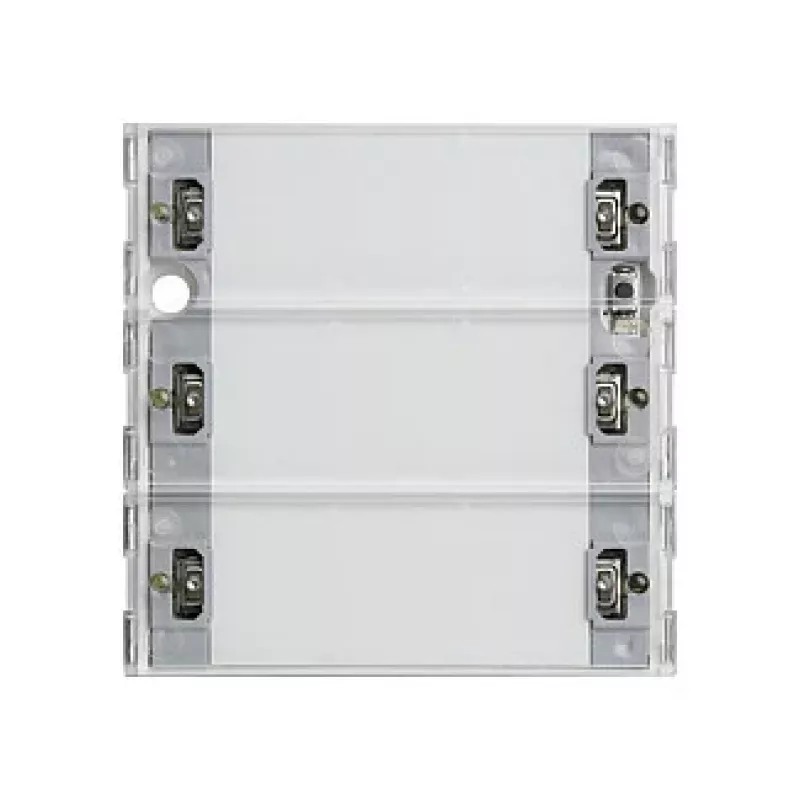 Sensor de pulsador Gira Push-Button Sensor 3 Comfort 513300, 3 canales, KNX, System 55