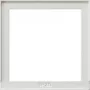 Marco adaptador Gira 028966 para System 55 TX44, blanco puro