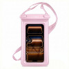 Funda flotante impermeable universal Tech-Protect UWC7 para smartphones de hasta 6,9 pulgadas, rosa