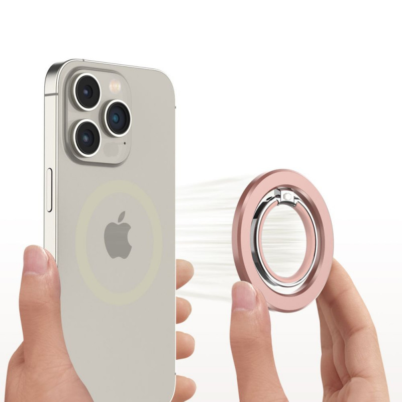 Anillo para teléfono MagSafe Tech-Protect MMR300, oro rosa