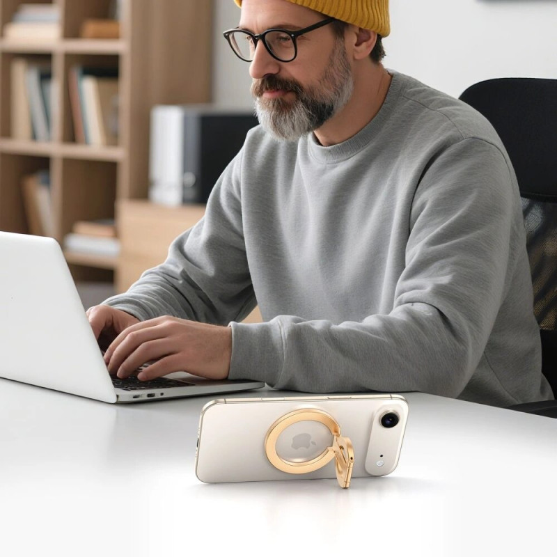 Anillo magnético para teléfono MagSafe Tech-Protect MMR400 Lamano, dorado