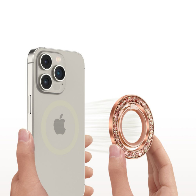 Anillo para teléfono MagSafe Tech-Protect MMR200, oro rosa