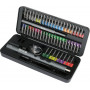 YATO YT-25770 Juego de destornilladores con puntas, 3.7 V, 56 piezas