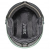 Casco de esquí UVEX Wanted Visor, 58-61 cm (L), verde