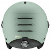 Casco de esquí UVEX Wanted Visor, 58-61 cm (L), verde