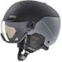 Casco de esquí UVEX Wanted Visor pro V, negro mate