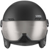 Casco de esquí UVEX Wanted Visor pro V, negro mate