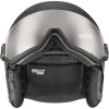 Casco de esquí UVEX Wanted Visor pro V, negro mate