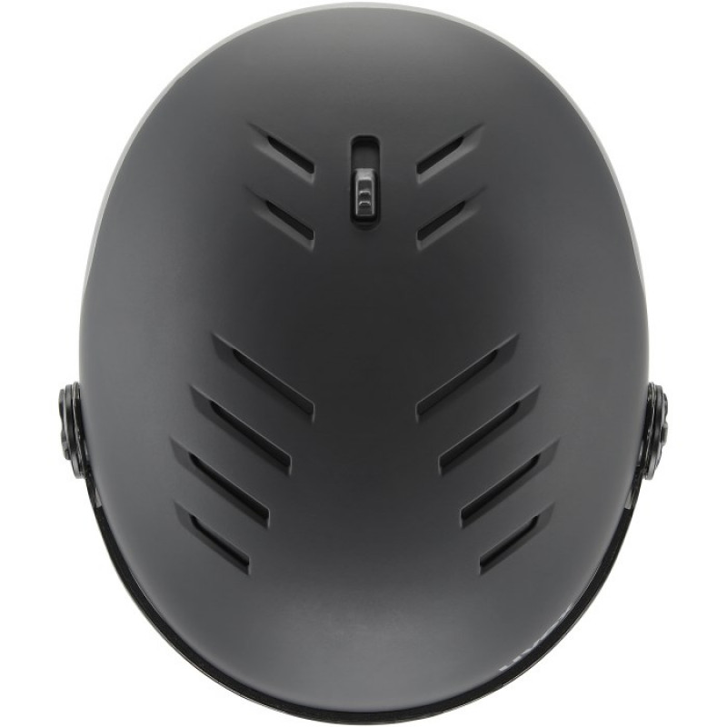 Casco de esquí UVEX Wanted Visor pro V, negro mate