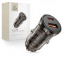 Cargador de coche Tech-Protect CC01 de 2 puertos USB-A / USB-C, PD 45W / QC 3.0, negro