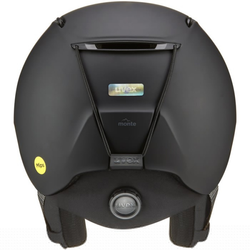 Casco de esquí UVEX Monte LT MIPS 59-63 cm, negro mate