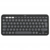 Teclado Bluetooth Logitech Pebble Keys 2 K380s (920-011803), grafito, distribución francesa