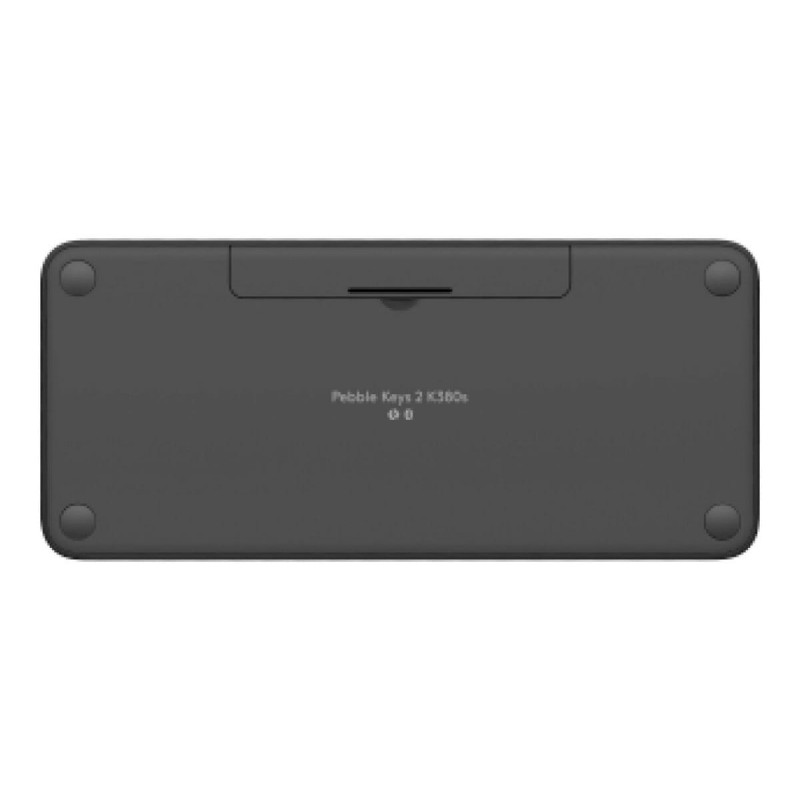Teclado Bluetooth Logitech Pebble Keys 2 K380s (920-011803), grafito, distribución francesa