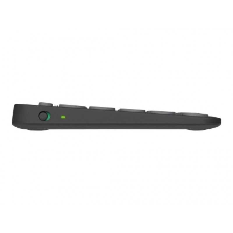 Teclado Bluetooth Logitech Pebble Keys 2 K380s (920-011803), grafito, distribución francesa
