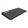 Teclado Bluetooth Logitech Pebble Keys 2 K380s (920-011803), grafito, distribución francesa