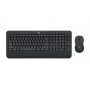 Combo inalámbrico de teclado y ratón Logitech MK545 Advanced (920-008982), distribución francesa, negro