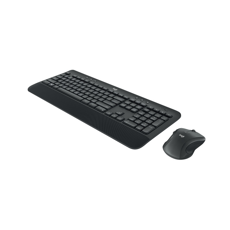 Combo inalámbrico de teclado y ratón Logitech MK545 Advanced (920-008982), distribución francesa, negro