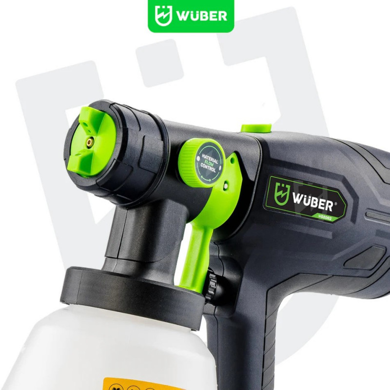 Pistola de pintura eléctrica Wuber W02002, 400 W