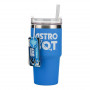 Taza de viaje Paladone PP15504AB Astro Bot, 600 ml, azul