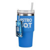 Taza de viaje Paladone PP15504AB Astro Bot, 600 ml, azul