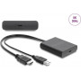 Adaptador Delock 64383 HDMI macho a USB Type-C hembra (DP Alt Mode), 8K HDR