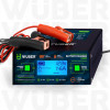 Cargador de batería con microprocesador Wuber W14019, 6/8/12/14/16/24 V, 10 A