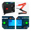 Cargador de batería con microprocesador Wuber W14019, 6/8/12/14/16/24 V, 10 A
