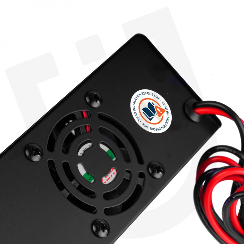 Cargador de batería con microprocesador Wuber W14017, 6-12 V, 15 A