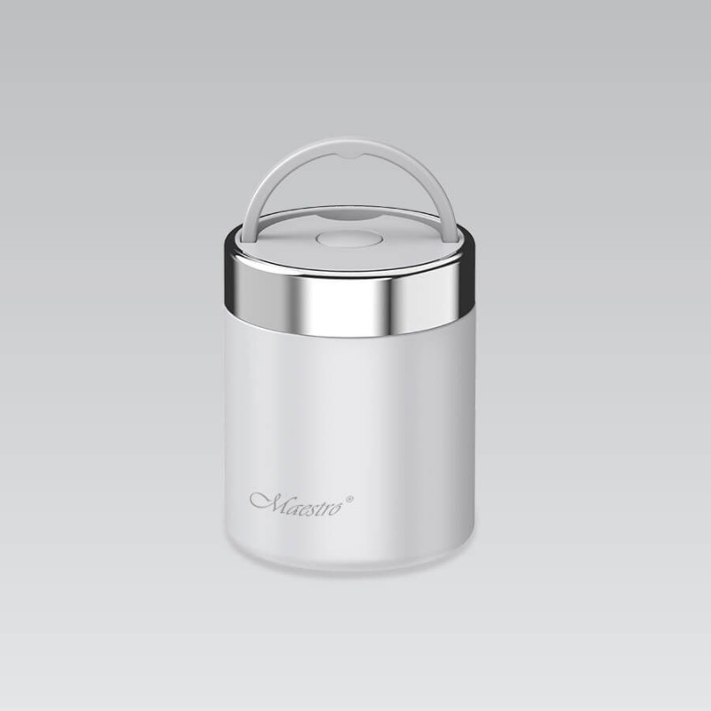 Termo de comida Maestro MR-1649-50-WHITE, 500 ml, blanco