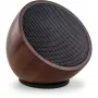 Altavoz Bluetooth portátil InLine woodwoom, 3 W, madera de nogal