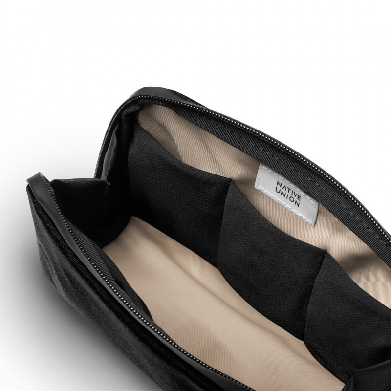 Organizador Native Union W.F.A Stow Lite para accesorios móviles, negro