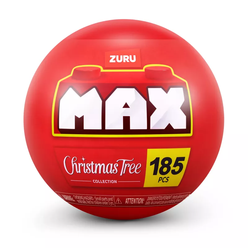 Juguete de construcción de árbol de Navidad ZURU MAX