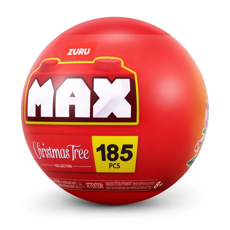 Juguete de construcción de árbol de Navidad ZURU MAX