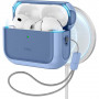 Funda MagSafe ESR Orbit HaloLock para Apple AirPods Pro 3, azul empolvado