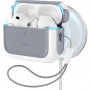 Funda ESR Orbit HaloLock MagSafe para Apple AirPods Pro 3, blanca
