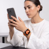 Correa para reloj Tech-Protect Nylonloop Apple Watch 8 / 9 / 10 / 11 / 12 / SE / Ultra 44/45/46/49 mm, naranja