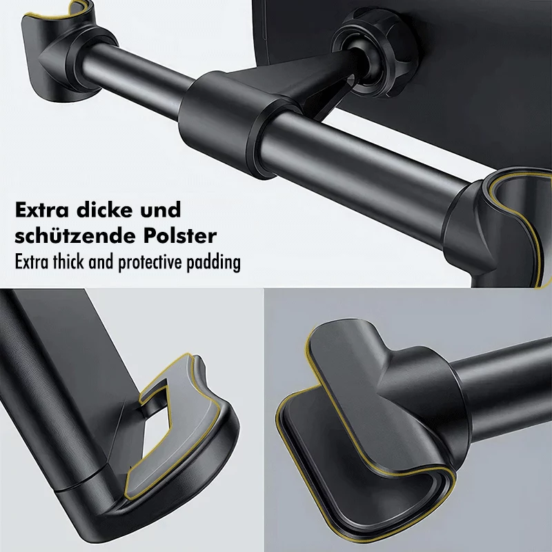 Soporte de coche para asiento trasero LogiLink AA0200 para smartphone y tablet, 4.7-15