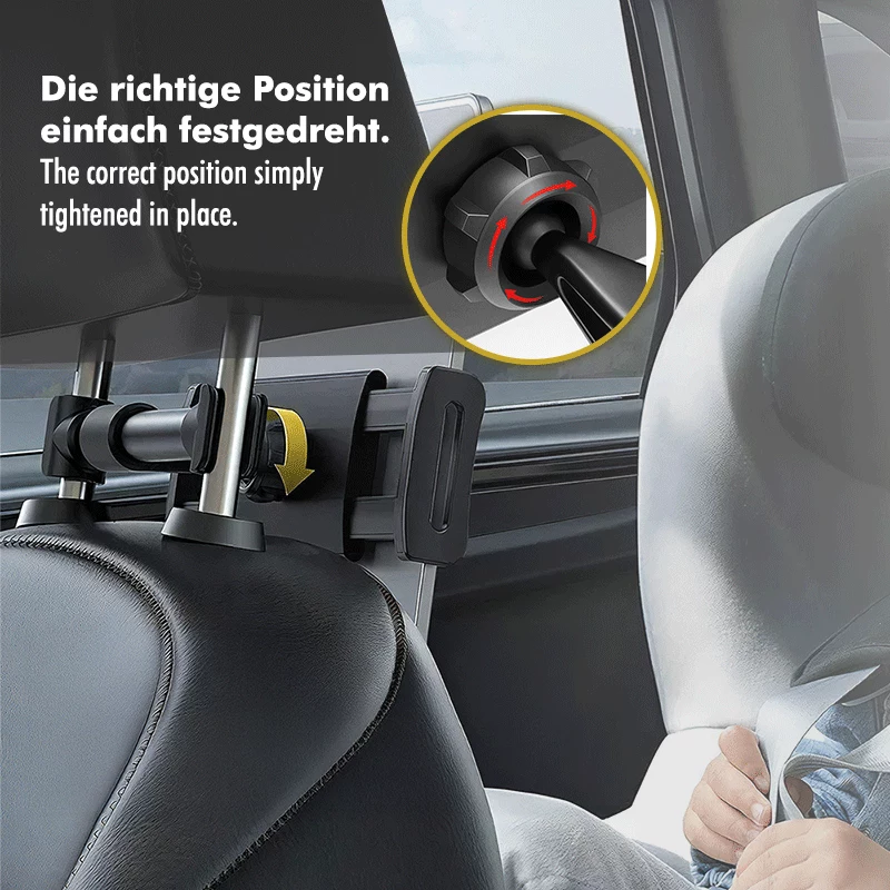 Soporte de coche para asiento trasero LogiLink AA0200 para smartphone y tablet, 4.7-15