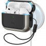 Funda ESR Orbit HaloLock MagSafe para Apple AirPods Pro 3, titanio