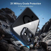 Funda ESR Classic Hybrid MagSafe con cristal templado para Apple iPhone 17, transparente/negro